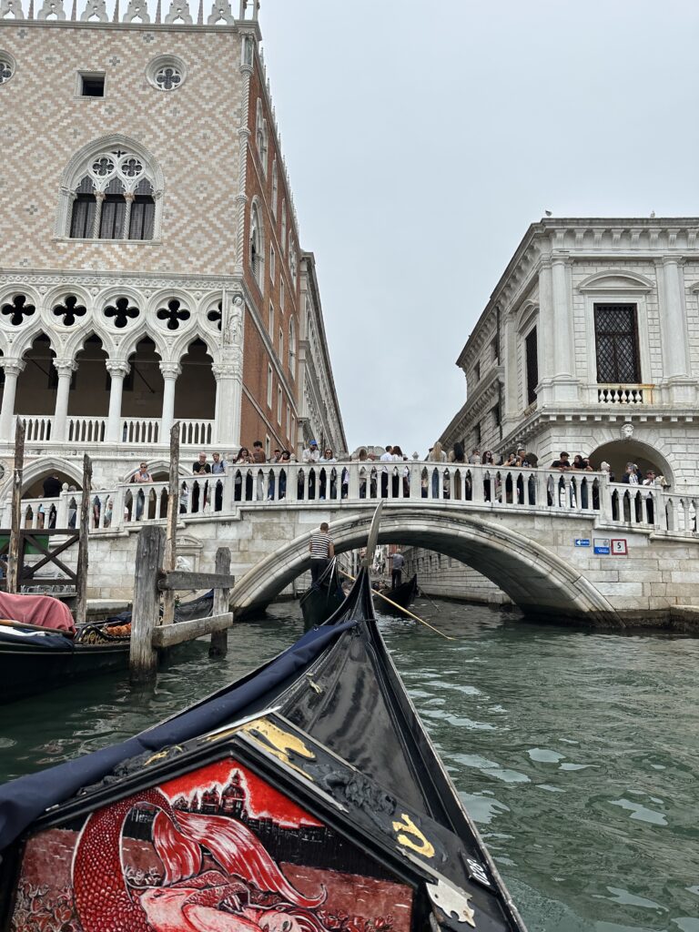 Gondola Ride in Venice Italy